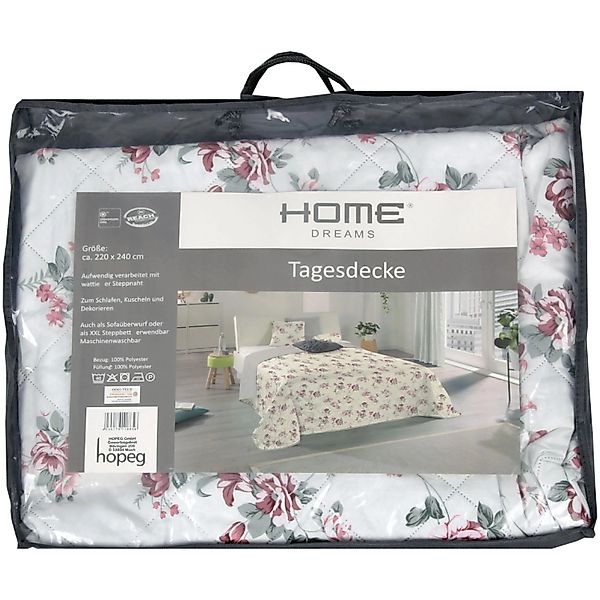 Bestlivings Tagesdecke, Decke XXL (220x240 cm) Patchwork, Überwurf Steppbet günstig online kaufen