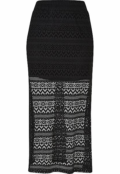 URBAN CLASSICS Jerseyrock "Urban Classics Damen Ladies Stretch Crochet Lace günstig online kaufen