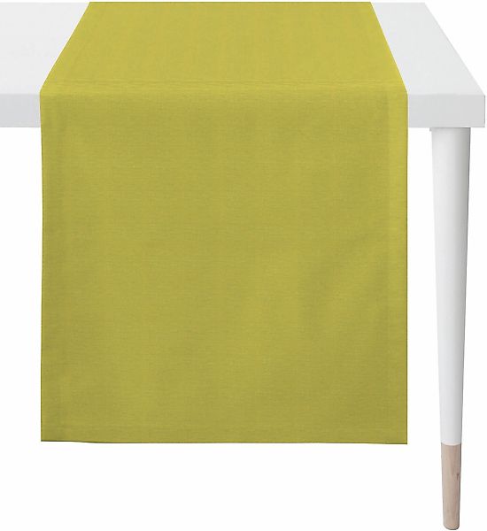 APELT Tischläufer "3900 Uni / OUTDOOR, Sommerdeko, Sommer", (1 St.), mit Fl günstig online kaufen