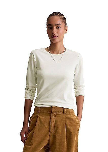 Marc O'Polo DENIM Langarmshirt slim fit aus softem Bio-Baumwoll-Mix, basic, günstig online kaufen