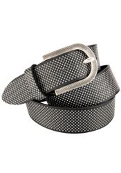 Silbergift Koppelgürtel Mit silberner Kopplschließe, Vollrindleder günstig online kaufen