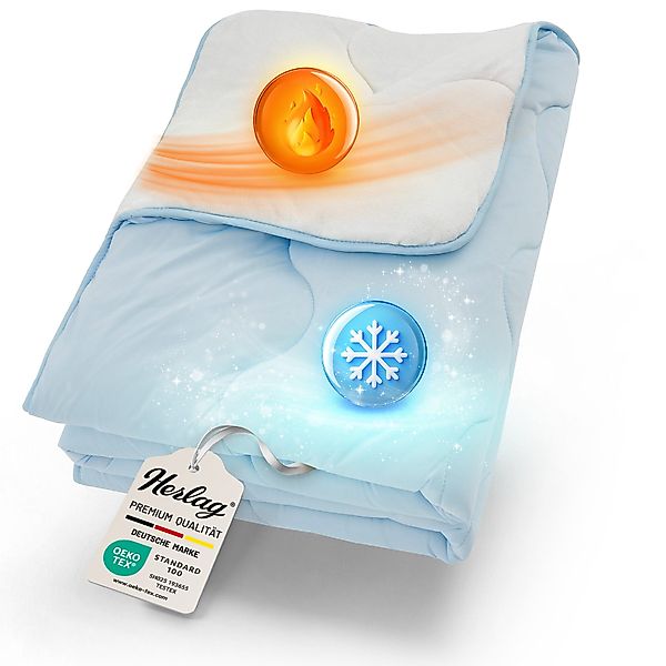 Herlag 4-Jahreszeitenbett 2-in-1 Bettdecke Sommer- & günstig online kaufen