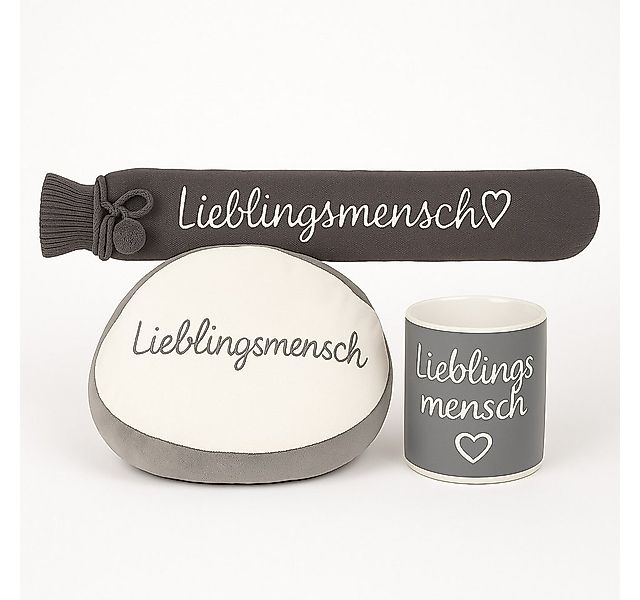 Out of the Blue Fußsack Lieblingsmensch Geschenkset mit XL Tasse, Fußwärmer günstig online kaufen