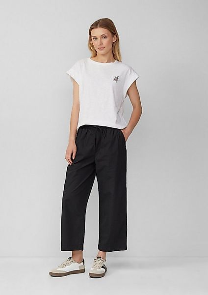 s.Oliver Culotte Hose Leichte Culotte im Relaxed Fit aus Baumwollmix günstig online kaufen