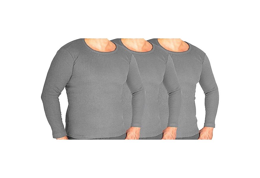 TEXEMP Thermounterhemd Herren Thermounterwäsche Unterwäsche 3 Stück Unterzi günstig online kaufen