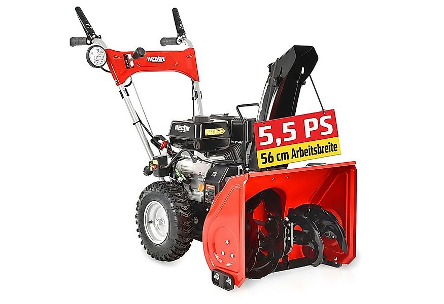 Hecht Benzin-Schneefräse mit Elektrostart LED Radantrieb 2-stufig 40 cm Arb günstig online kaufen