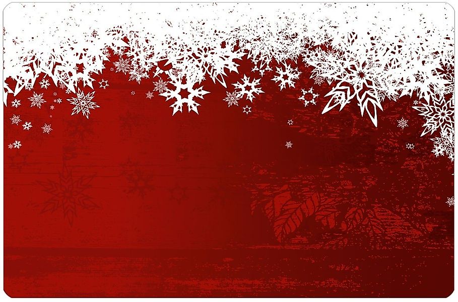 matches21 HOME & HOBBY Platzset Abwaschbare Tischsets 4er Set Weihnachten S günstig online kaufen