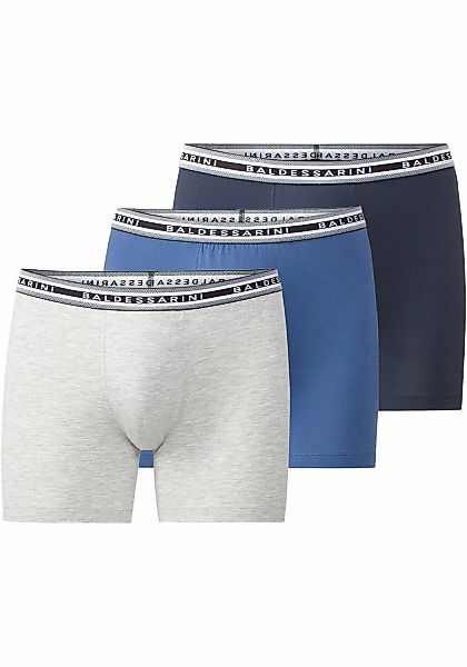 BALDESSARINI Lange Unterhose "Monaco" 3er Pack, Breiter Bund, eng, elastisc günstig online kaufen