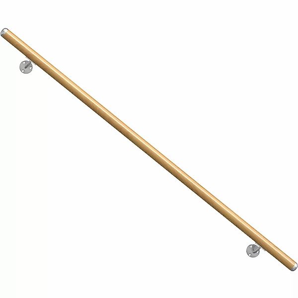 Dolle Handlauf-Komplettset 150 cm Ø 4 cm Buche lackiert FSC® günstig online kaufen