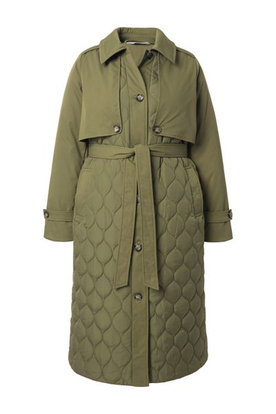 Studio Untold Wintermantel Trenchcoat Teil- Steppung günstig online kaufen