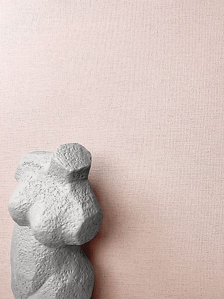 Newroom Vliestapete, Rosa Tapete Uni Unifarbe - Unitapete Strukturtapete Al günstig online kaufen