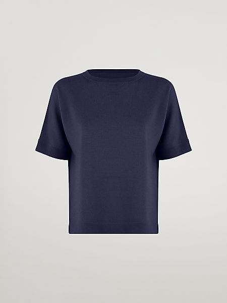 Wolford - Merino Blend Top Short Sleeves, Frau, saphire blue, Größe: XS günstig online kaufen