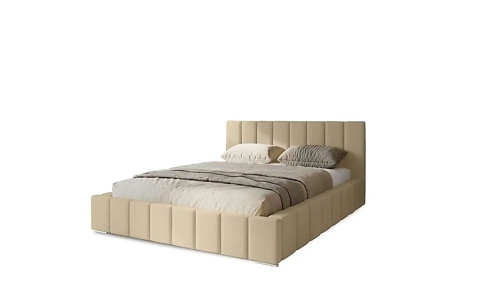 Polsterbett mit Stauraum Margate ¦ beige ¦ Maße (cm): B: 195 H: 100 Betten günstig online kaufen