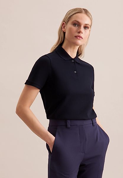 seidensticker Poloshirt "Schwarze Rose", 1/2 Kragen Uni günstig online kaufen