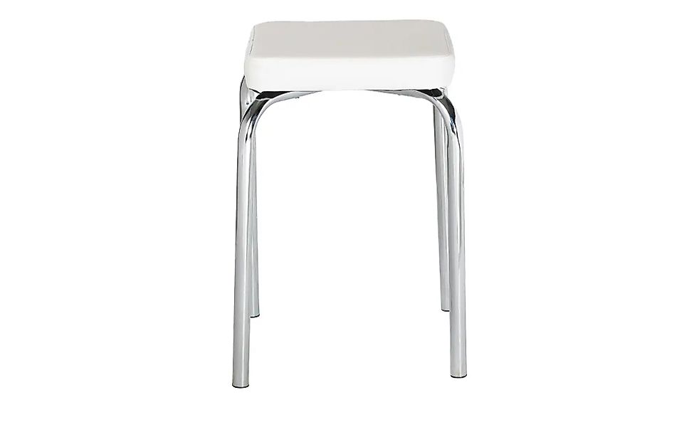 HAKU Sitzhocker Stapelhocker, B 36 cm, T 36 cm, H 47 cm (1 St), Metallgeste günstig online kaufen