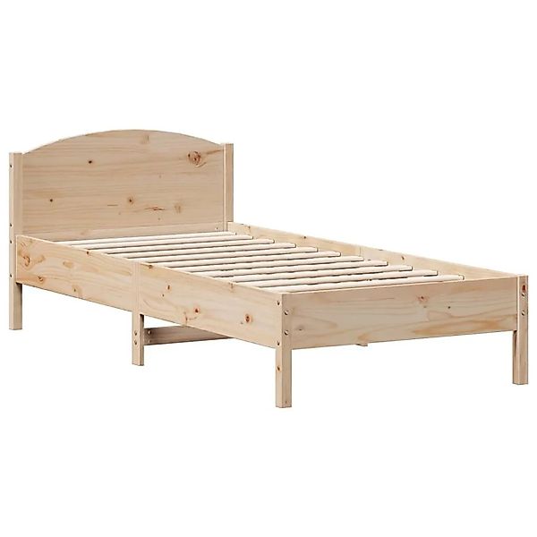 vidaXL Massivholzbett ohne Matratze 100x200 cm Kiefernholz 842614 günstig online kaufen