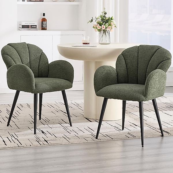 CHAIRUS Esszimmerstuhl 2/4er Set Chenille-Stühle mit günstig online kaufen