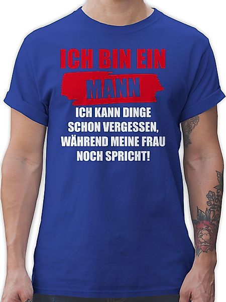 Shirtracer T-Shirt Ich bin ein Mann günstig online kaufen
