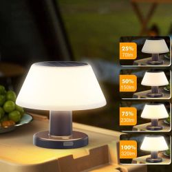 PRIISF LED Solarleuchte LED Solar Tischlampe günstig online kaufen