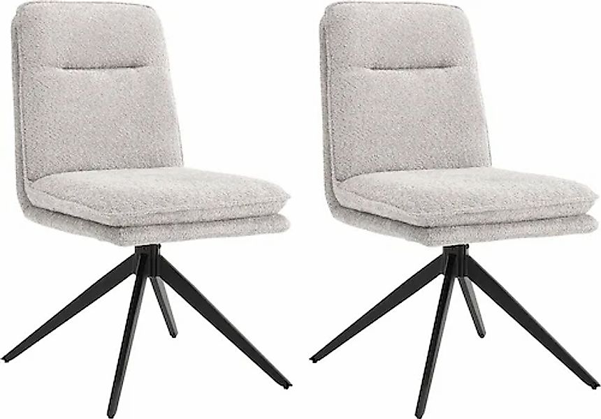 Home affaire Esszimmerstuhl »Valencia«, (Set), 2 St., Boucle, verschiedene günstig online kaufen