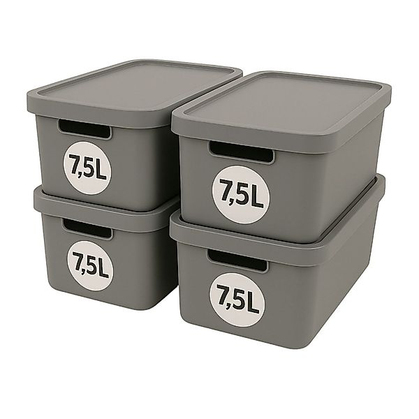 Plastard Aufbewahrungsbox mit Deckel von 7,5 günstig online kaufen