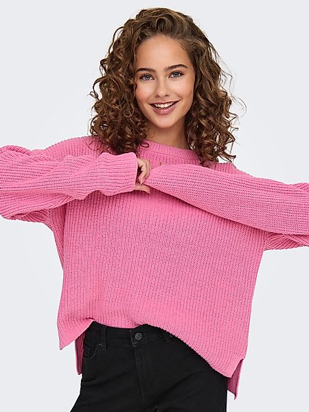 ONLY Rundhalspullover ONLLUNA LS O-NECK PULLOVER günstig online kaufen