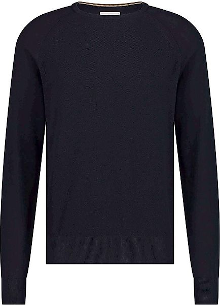 State Of Art Pullover Structure Contrast Navy - Größe L günstig online kaufen