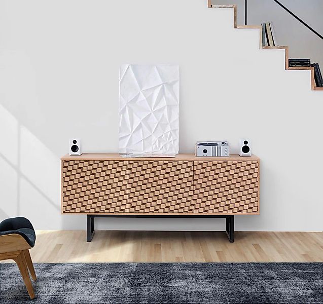 Woodman Sideboard "Millie", Kommode mit Push-to open Funktion, Breite 175 c günstig online kaufen