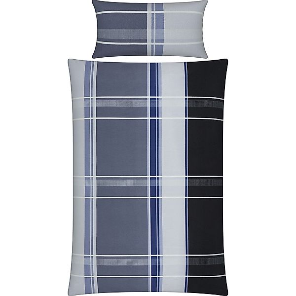 Erwin Müller Bettwäsche Bettwäsche, Biber, Streifen günstig online kaufen