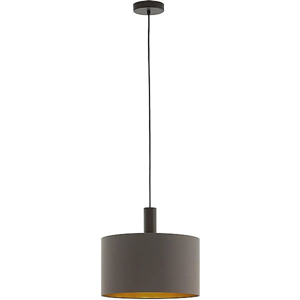 Eglo Pendelleuchte 1-flammig Concessa 1 Cappuccino-Gold Ø 38 cm günstig online kaufen