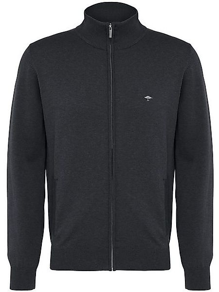 FYNCH-HATTON Strickjacke mir Reißversschluss und Logo-Stickerei günstig online kaufen
