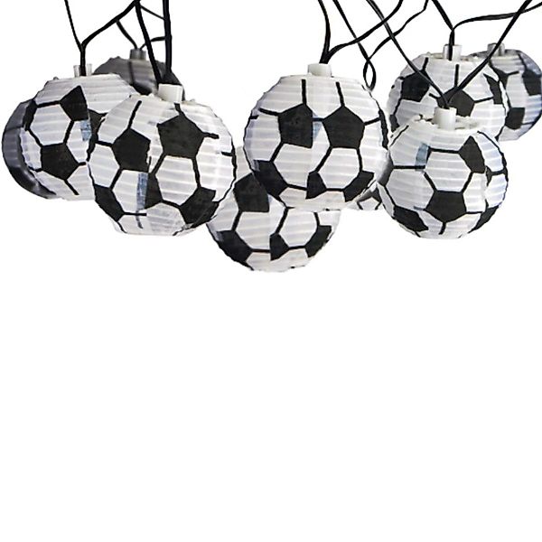 Haushalt International Lichterkette Solarlichterkette Lichterkette Fußball- günstig online kaufen