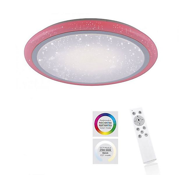 JUST LIGHT LED Deckenleuchte, LED-Leuchtmittel fest verbaut, Farbwechsel, D günstig online kaufen