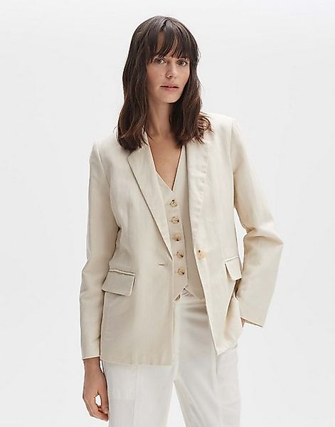 OPUS Jackenblazer Jamari lockere Passform Twill Twill günstig online kaufen