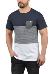 !Solid Rundhalsshirt SDMalte Kurzarmshirt mit Streifen günstig online kaufen