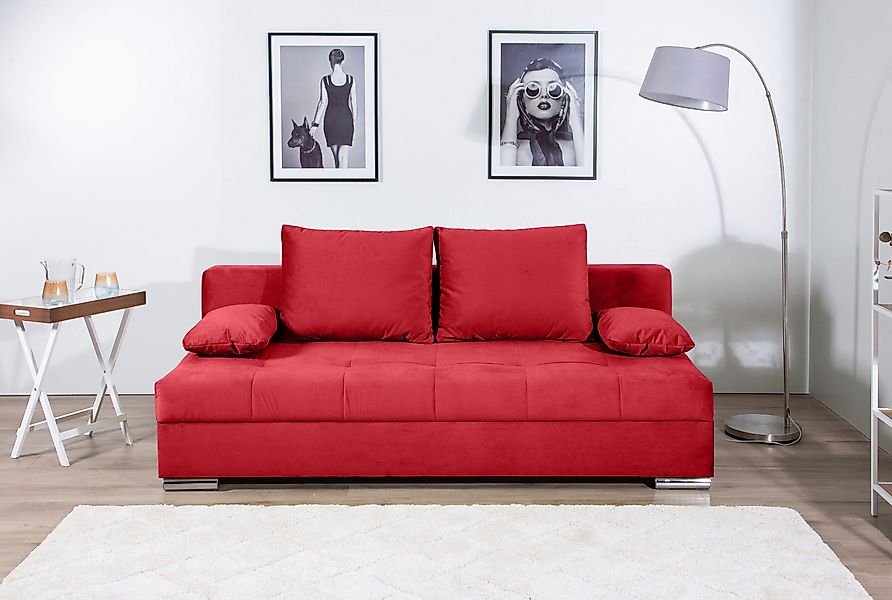 COLLECTION AB Schlafsofa Tania mit Bettfunktion günstig online kaufen