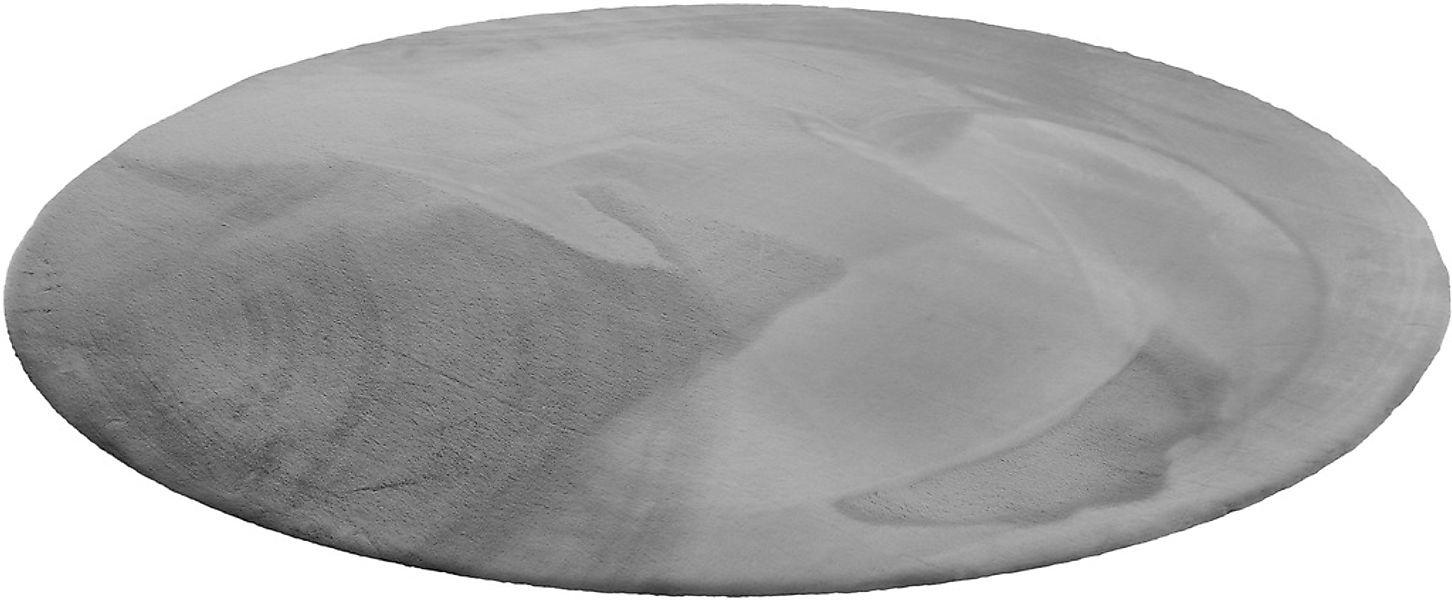 Wecon home Basics Hochflor-Teppich "Anna" rund 25 mm Höhe Wohnzimmer, Schla günstig online kaufen