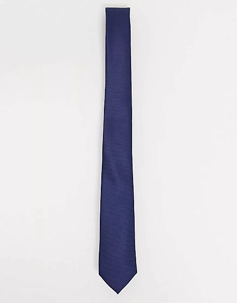 ASOS DESIGN – Marineblaue, schmale Krawatte günstig online kaufen