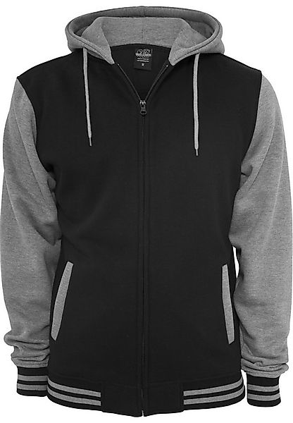 URBAN CLASSICS Strickpullover Urban Classics Herren 2-tone Zip Hoody (1-tlg günstig online kaufen