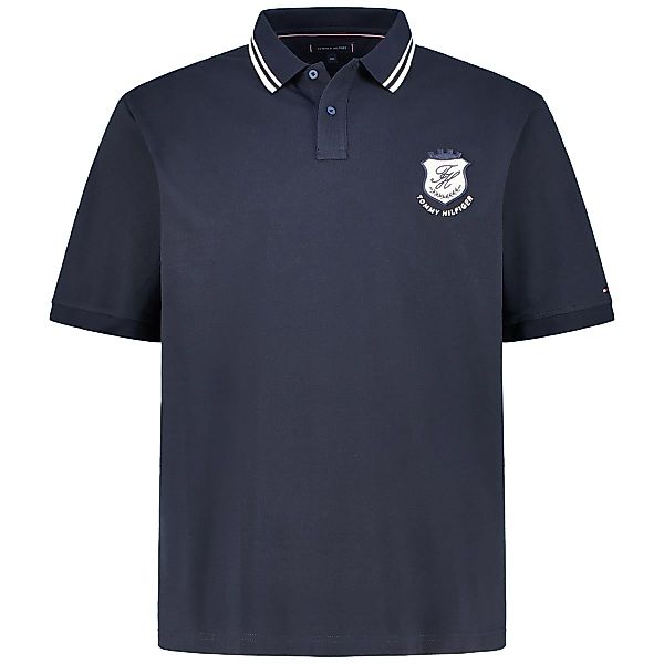 Tommy Hilfiger Poloshirt mit Elasthan Farbe marine Größe: 3XL günstig online kaufen
