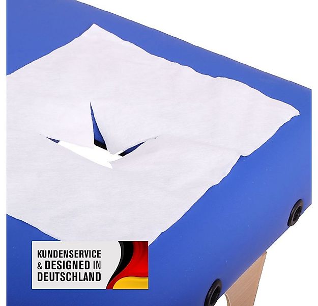 Duke-Handel Massageliegenbezug 100 Einweg Auflage mit Atemloch weiß, Vliess günstig online kaufen