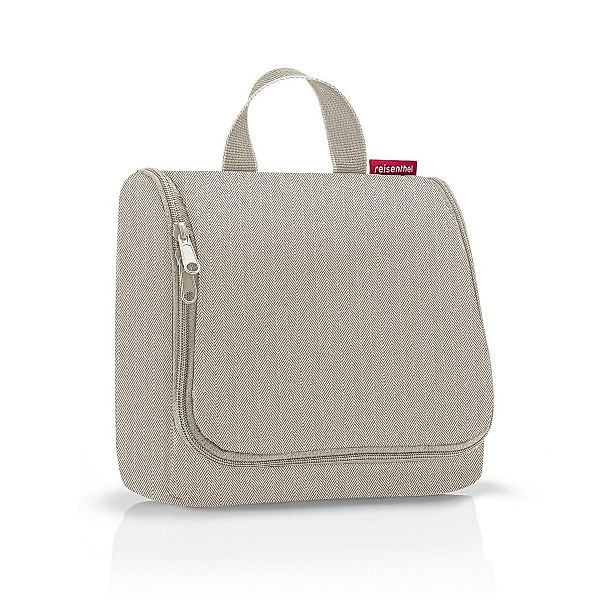 REISENTHEL® Kulturbeutel toiletbag herringbone sand, toiletbag günstig online kaufen