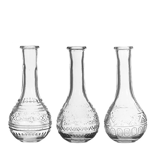 finehomegarden Dekovase Glas Flasche PARIS Ø9cm günstig online kaufen