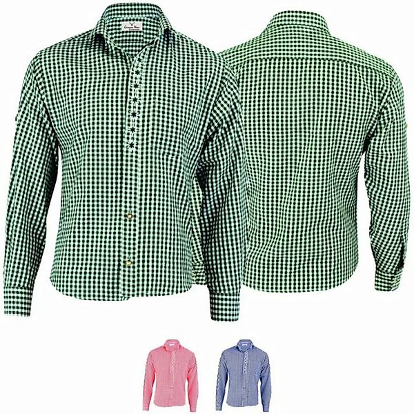 German Wear Trachtenhemd GW1205-EW Trachtenhemd für Trachtenlederhose mit E günstig online kaufen