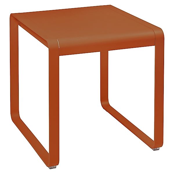 Bellevie Outdoor Tisch Kandierte Orange 74 x 80 cm günstig online kaufen