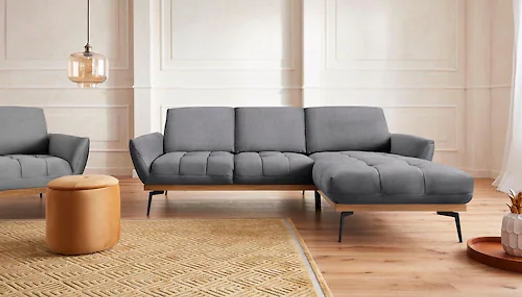 exxpo - sofa fashion Ecksofa »Palic, inkl. Rückenverstellung, bequem, elega günstig online kaufen