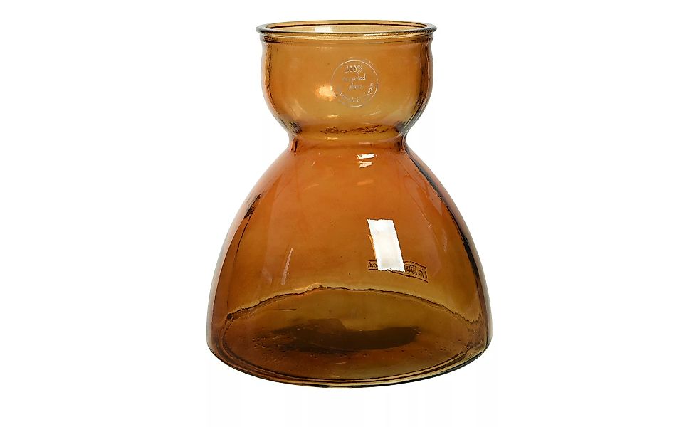 Vase - braun - Glas - 23 cm - Dekoration > Vasen - Möbel Kraft günstig online kaufen