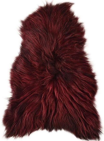 KUHFELL online & NOMAD Fellteppich echtes Island Lammfell langwollig 90-100 günstig online kaufen