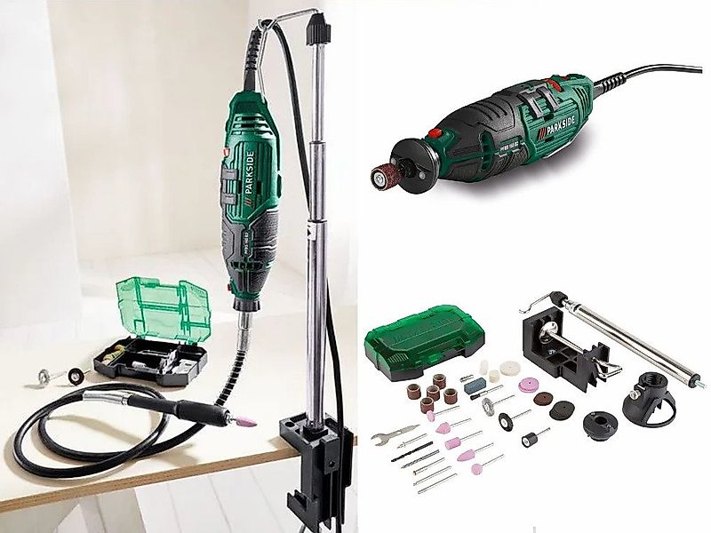 Parkside Feinbohrschleifer PARKSIDE Feinbohrschleifer mit Biegewelle, Ständ günstig online kaufen