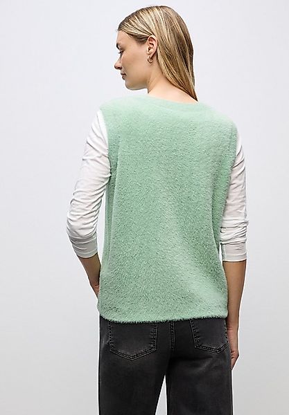 STREET ONE Pullunder aus softem Materialmix günstig online kaufen